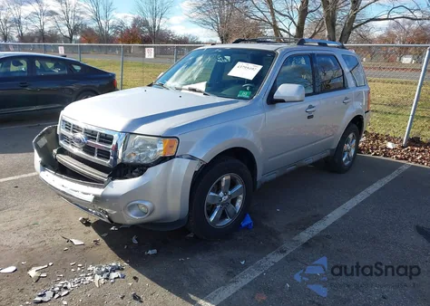 2011 Ford Escape Limited from USA, damaged, VIN 1FMCU9EG6BKA49086